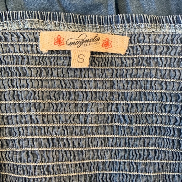 NWOT Magnolia Boutique denim dress - Picture 3 of 4